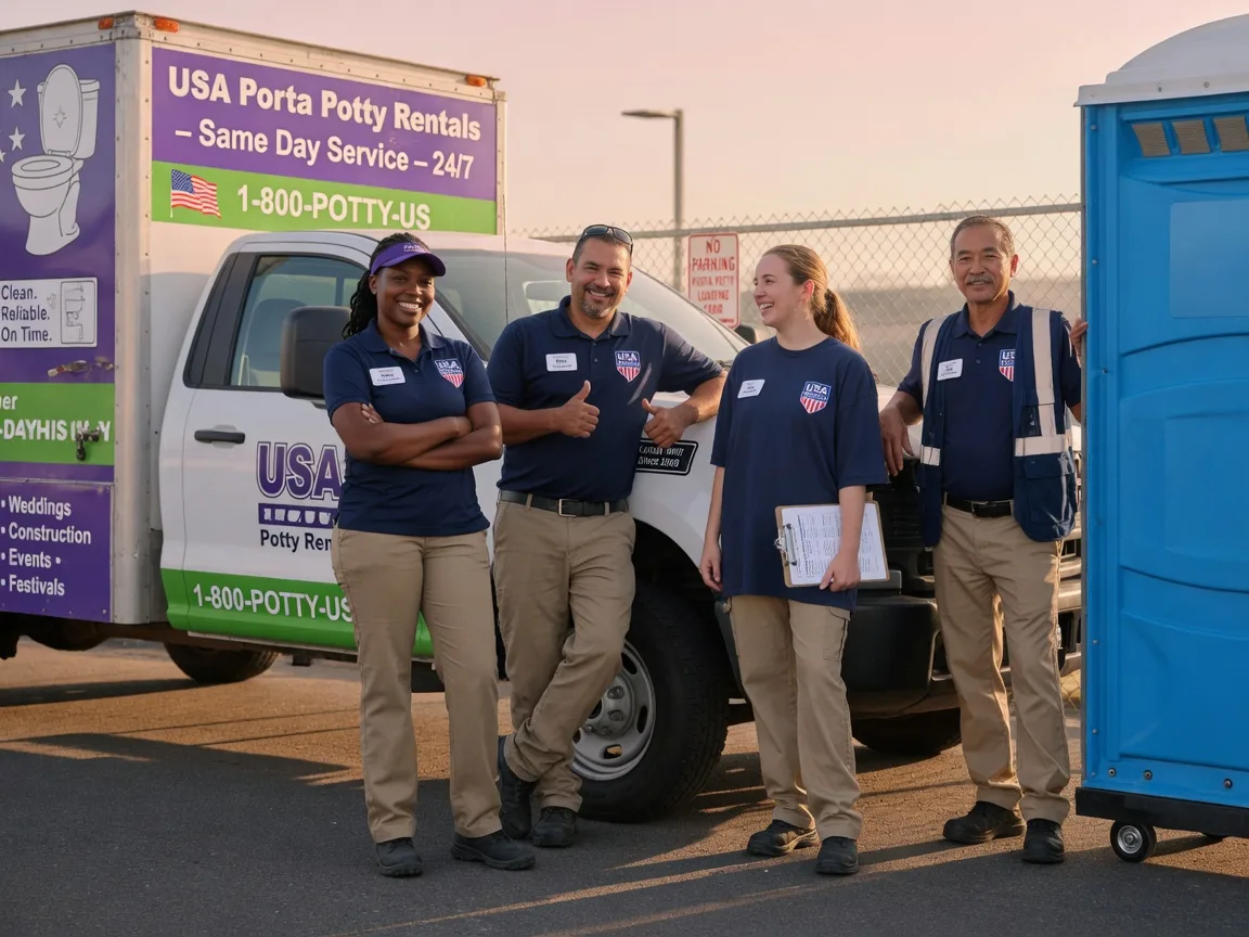 Porta Potty Rental company in Rochester, WA